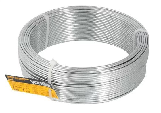 ARAME GALVANIZADO 16 BWG 1,65 MM (KG)