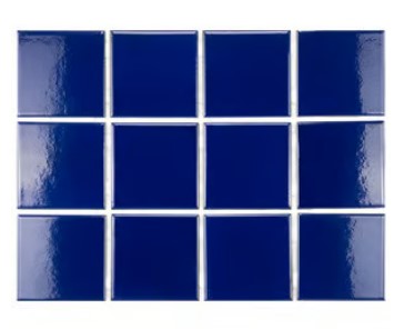 REVESTIMENTO PASTILHA 10X10 AZUL ESCURO TECNOGRES (CAIXA)