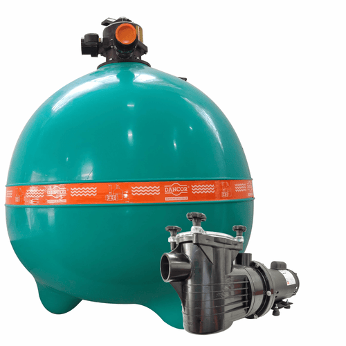 FILTRO DFR-30 COM BOMBA 2 CV 240 KG - 147.200 LITROS DANCOR